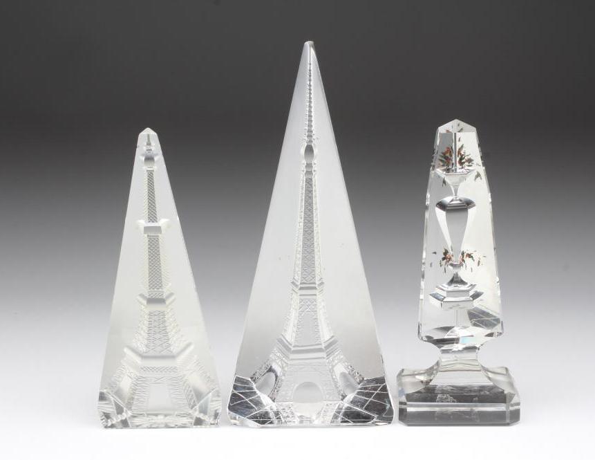 A REGENCY PRISMATIC OBELISK Image