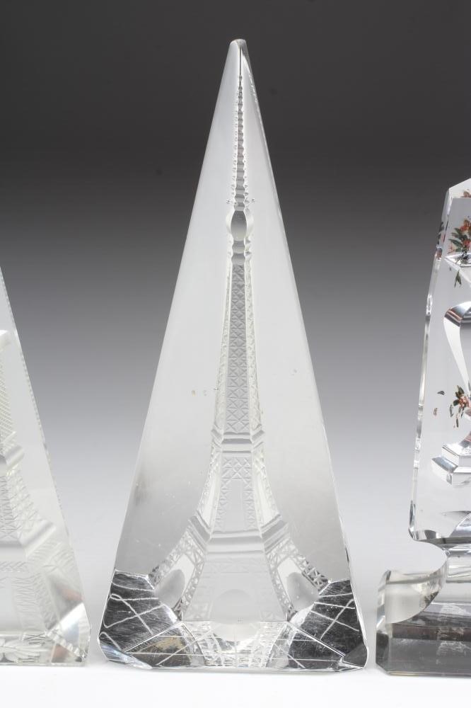 A REGENCY PRISMATIC OBELISK Image