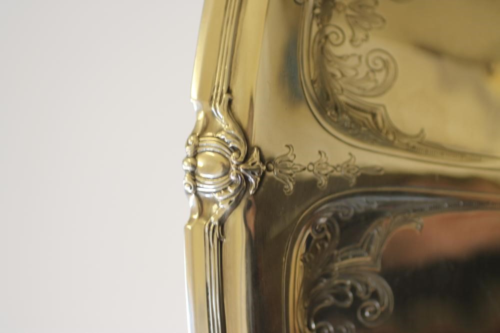 A SILVER DESSERT DISH Image