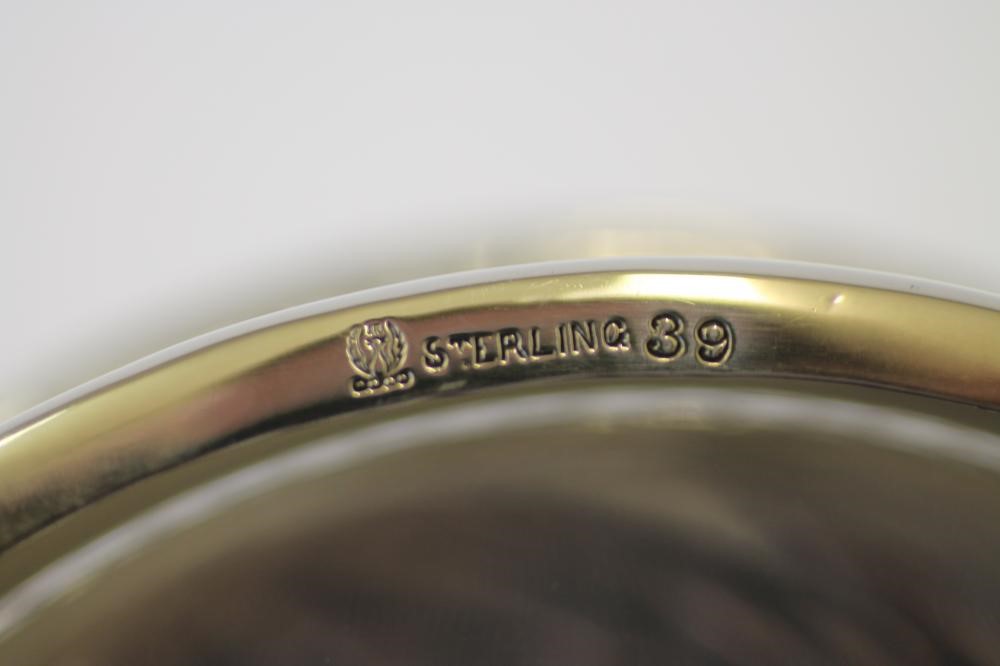 A SILVER BOX AND COVER Image