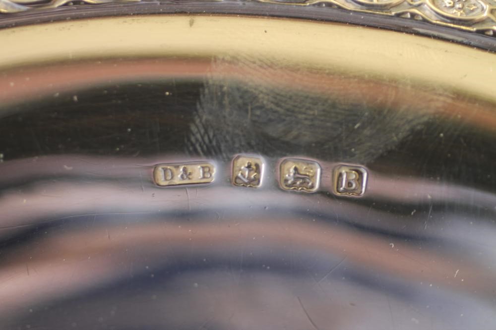 A SILVER LOW PEDESTAL DISH Image