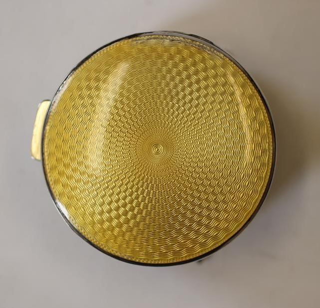 AN ART DECO SILVER DRESSING TABLE BOX Image