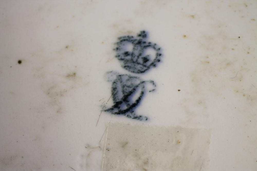 A CROWN DERBY EARTHENWARE PLAQUE Image