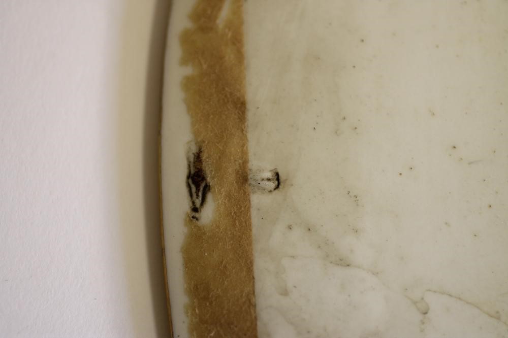 A CROWN DERBY EARTHENWARE PLAQUE Image