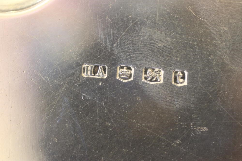 A SMALL SILVER SALVER Image