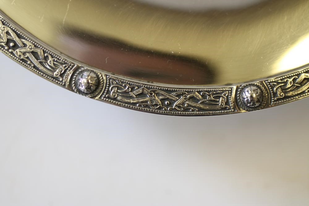 A SILVER LOW PEDESTAL TAZZA Image