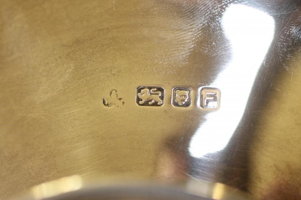 A SILVER LOW PEDESTAL TAZZA Image