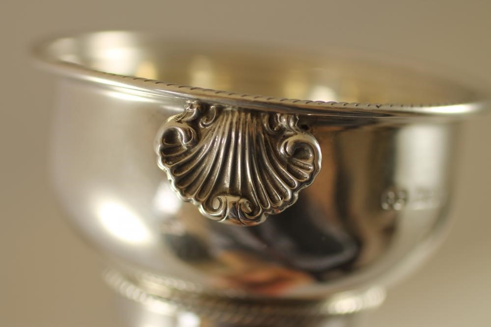 A SILVER WINE FUNNEL Image