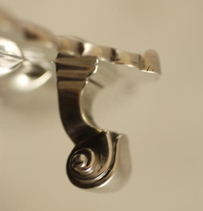 A LARGE SILVER SALVER Image