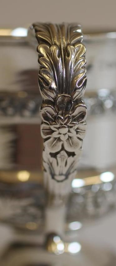 A GEORGE IV SILVER PEDESTAL CUP Image