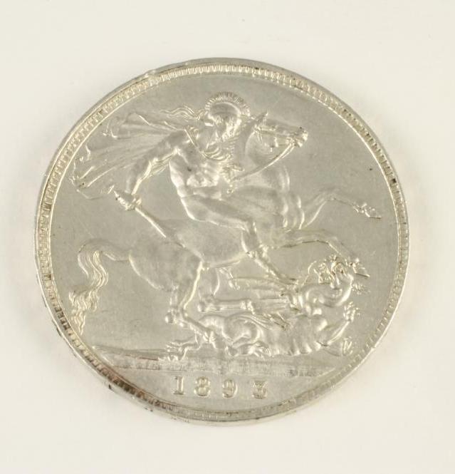 A VICTORIA SILVER CROWN Image