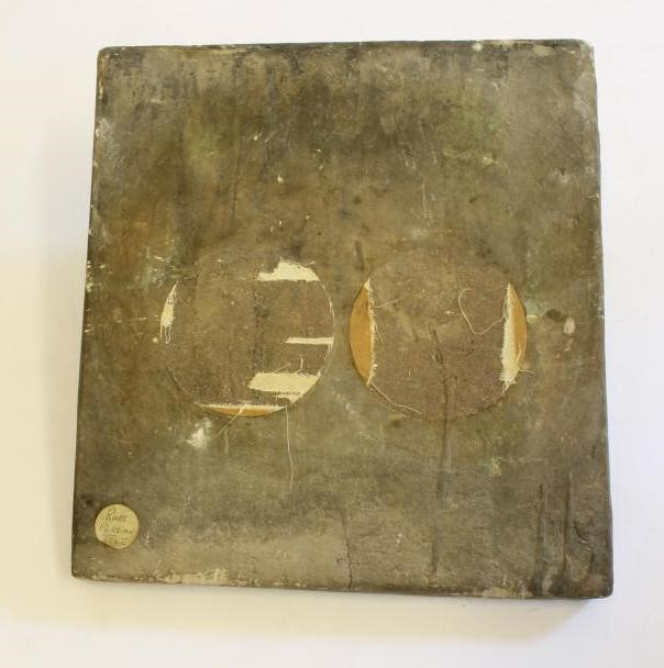 A PERSIAN EARTHENWARE TILE Image