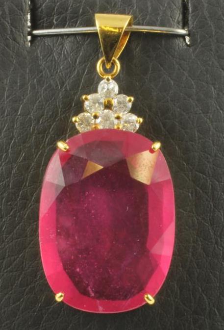 A RUBY PENDANT Image