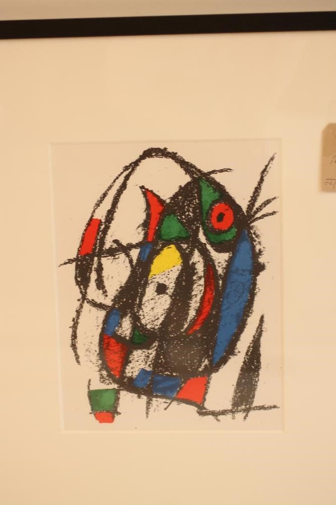 After Joan Miro (Spanish 1893-1933) Image