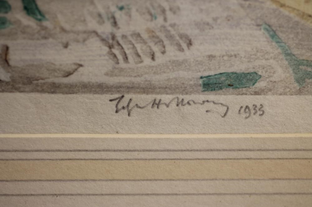 ‡EDGAR HOLLOWAY (1914-2008) Image