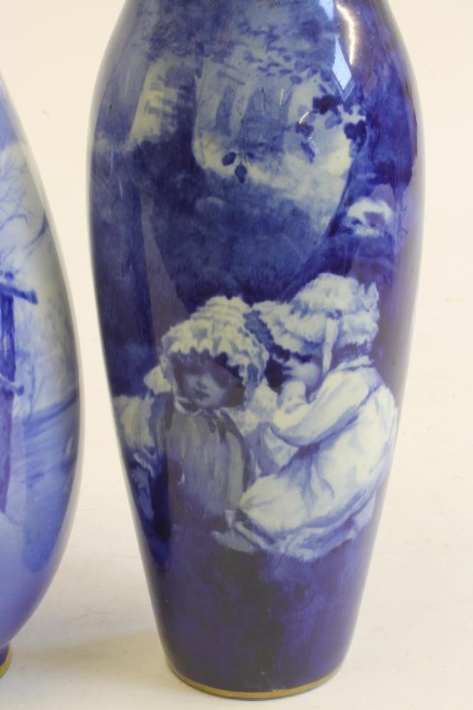 A ROYAL DOULTON CHINA VASE Image