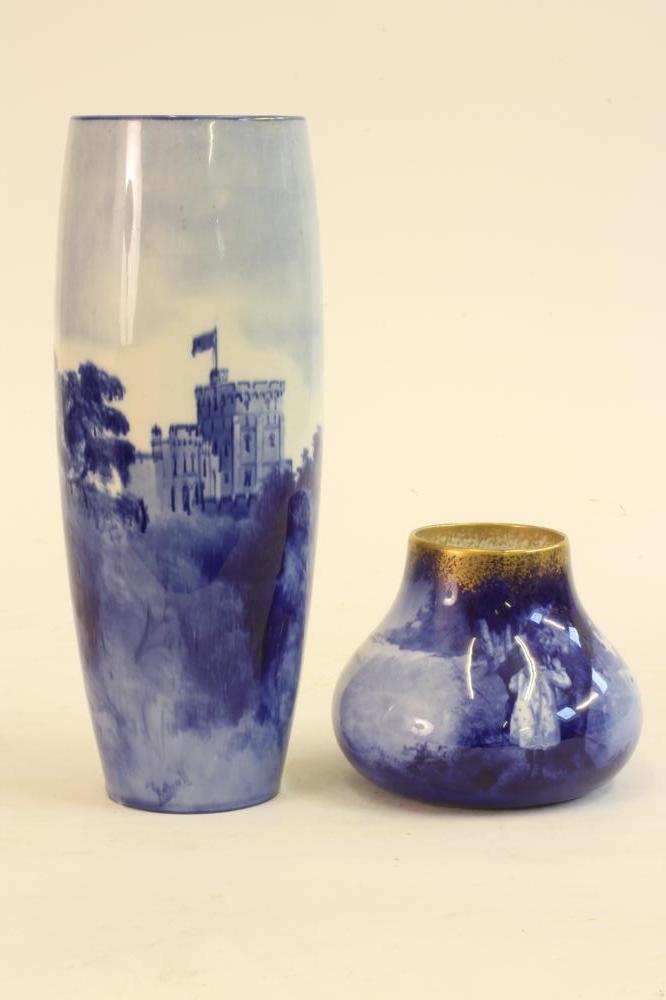 A ROYAL DOULTON CHINA VASE Image