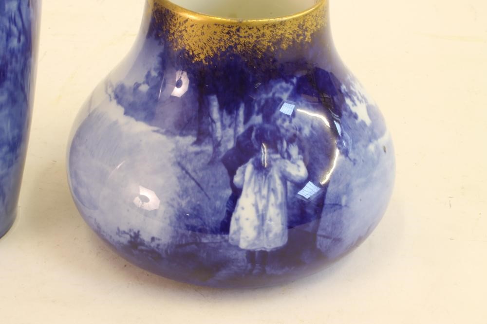 A ROYAL DOULTON CHINA VASE Image