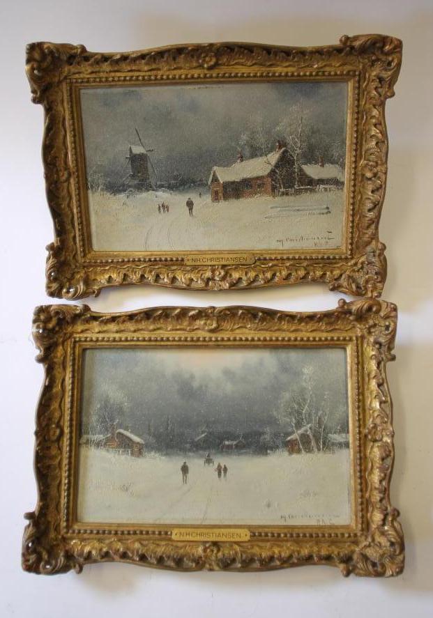 NIELS HANS CHRISTIANSEN R.A.C. (1850-1922) Image