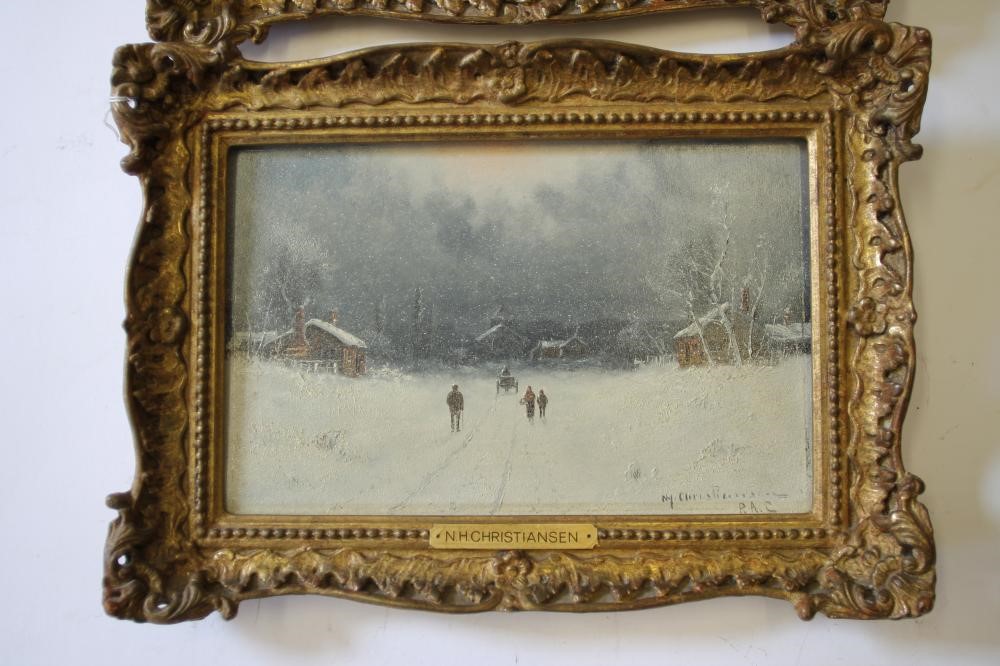 NIELS HANS CHRISTIANSEN R.A.C. (1850-1922) Image