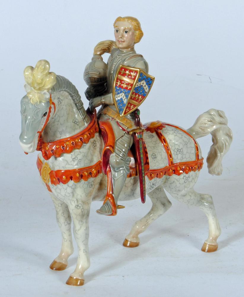 A BESWICK EARTHENWARE MODEL "The Earl of Warwick" Image