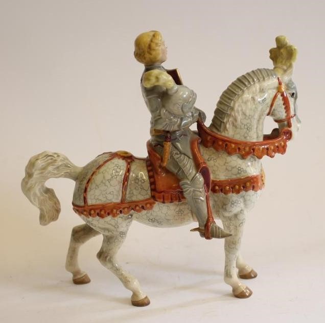 A BESWICK EARTHENWARE MODEL "The Earl of Warwick" Image