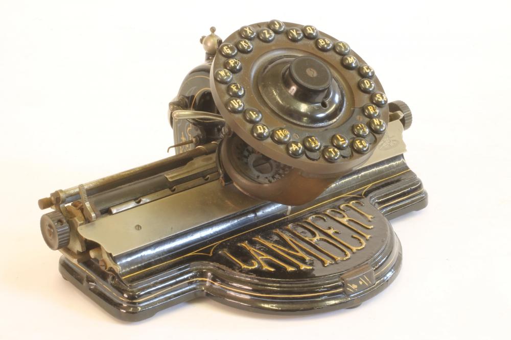 A LAMBERT INDEX TYPEWRITER Image