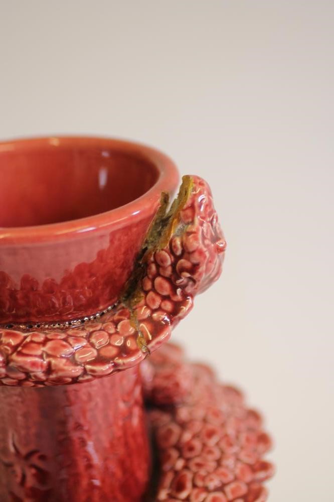 A BURMANTOFTS FAIENCE VASE Image