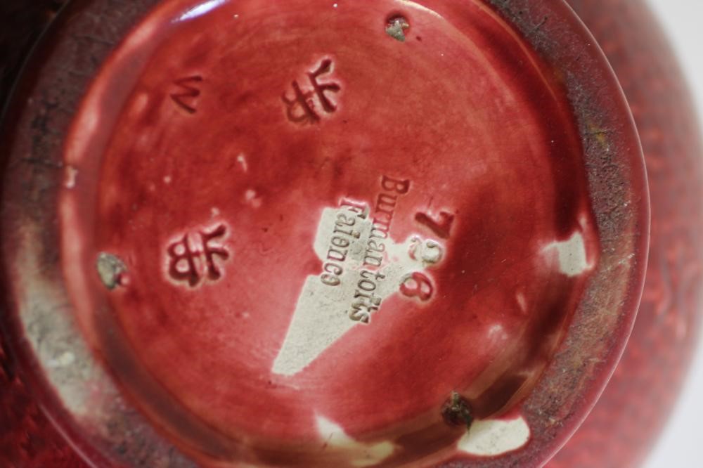 A BURMANTOFTS FAIENCE VASE Image