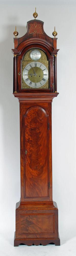 A MAHOGANY LONGCASE CLOCK signed Thomas Budgen Image