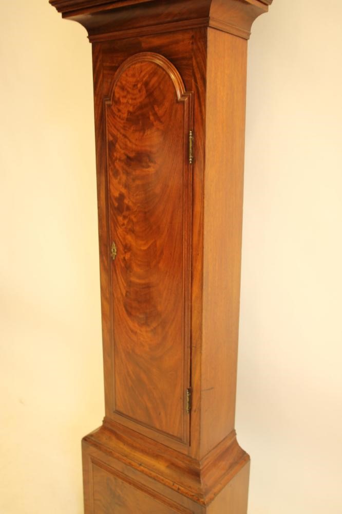 A MAHOGANY LONGCASE CLOCK signed Thomas Budgen Image