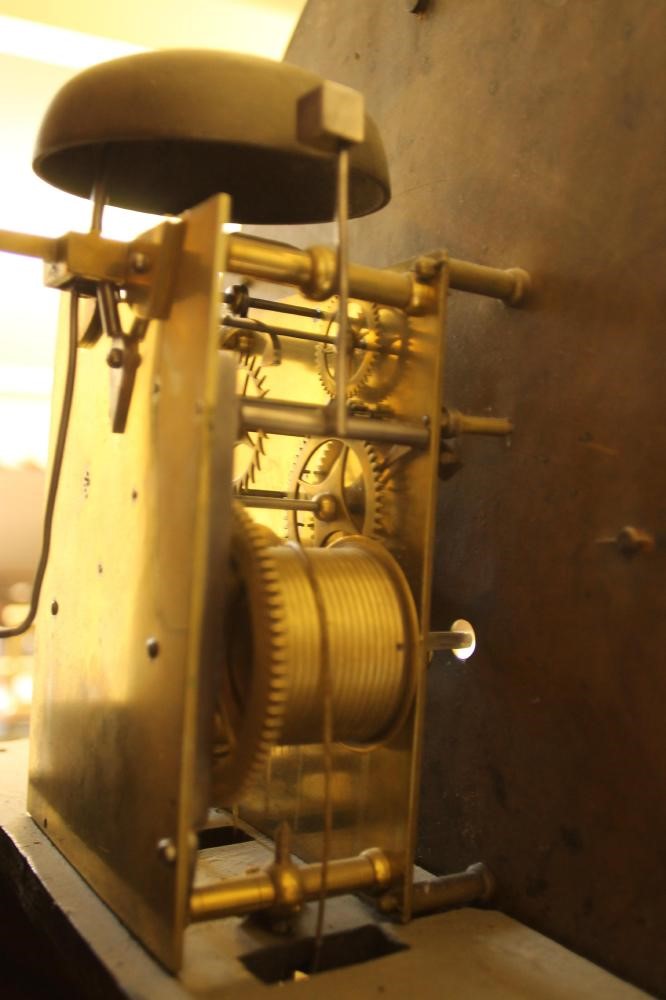 A MAHOGANY LONGCASE CLOCK signed Thomas Budgen Image