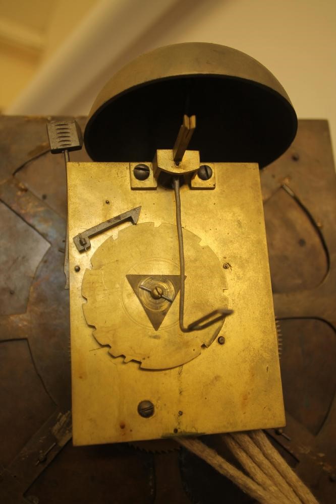 A PITCH PINE LONGCASE CLOCK by Thomas Lister Image