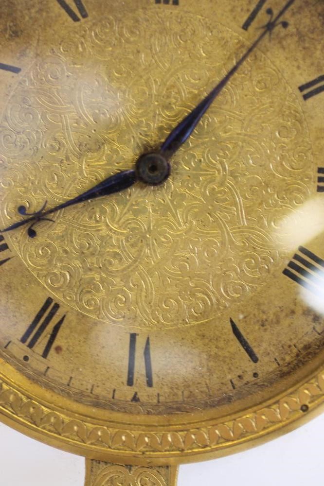 A VICTORIAN STRUT CLOCK Image