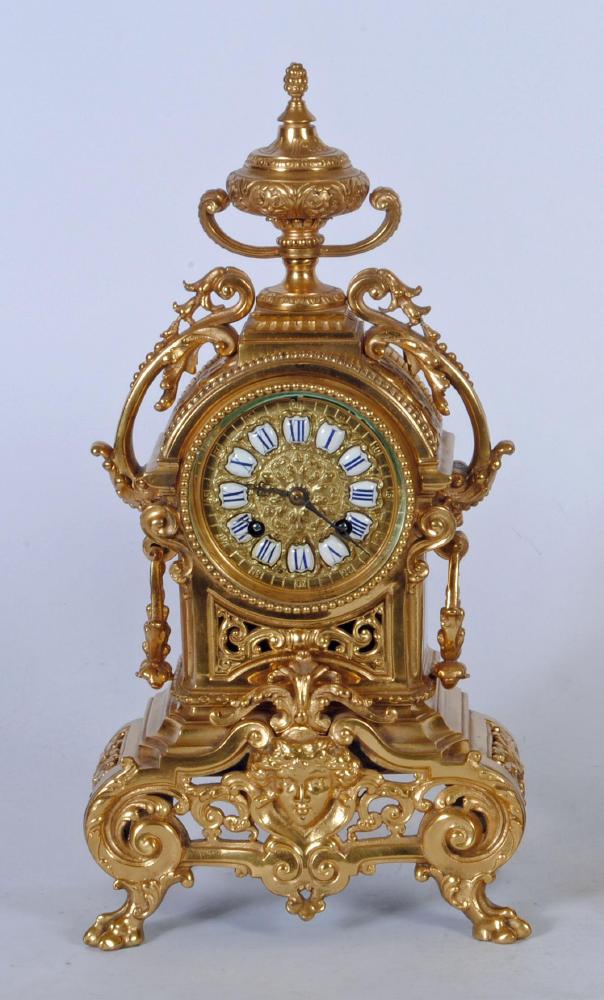 A FRENCH MANTEL CLOCK by JAPY FRERES Image