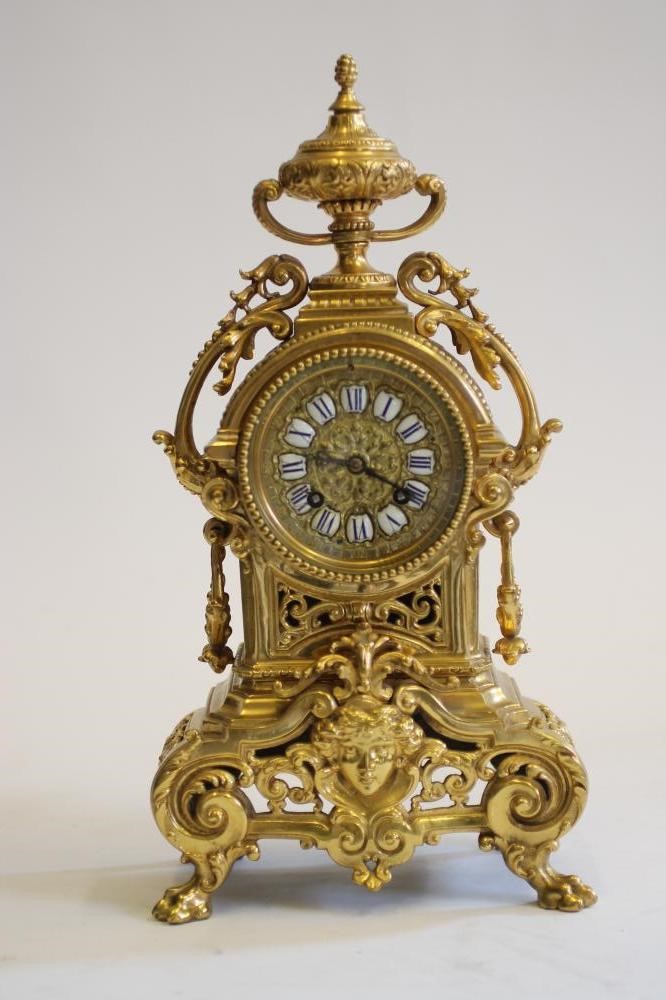 A FRENCH MANTEL CLOCK by JAPY FRERES Image
