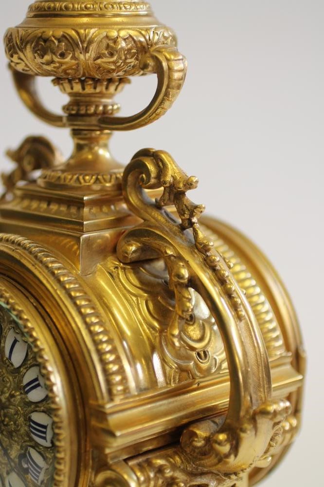 A FRENCH MANTEL CLOCK by JAPY FRERES Image