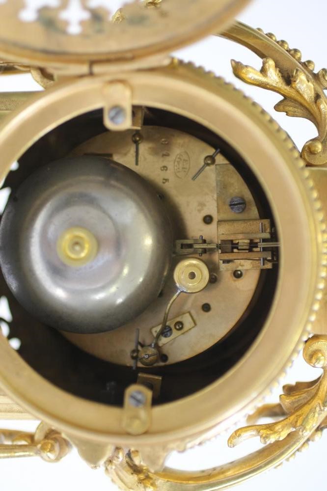 A FRENCH MANTEL CLOCK by JAPY FRERES Image