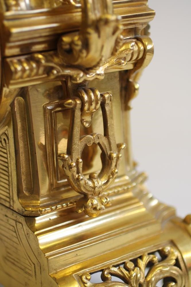 A FRENCH MANTEL CLOCK by JAPY FRERES Image