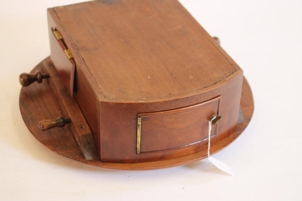 A STAINED AND PAINTED GLASS PANEL Image