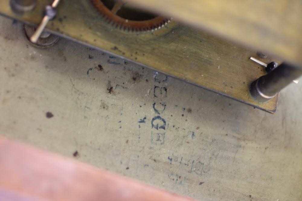 A STAINED AND PAINTED GLASS PANEL Image