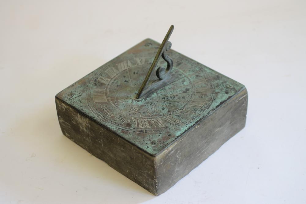 A BRONZE SUNDIAL Image