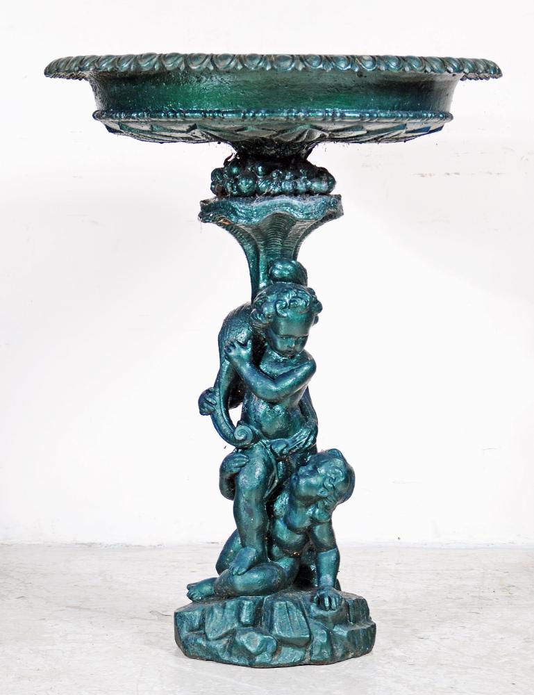 A VICTORIAN CAST IRON FOUNTAIN Image