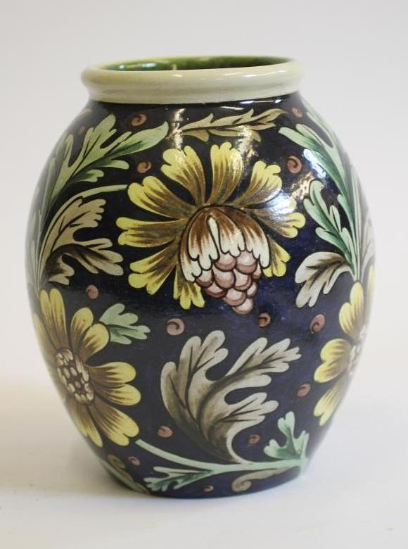 A BURMANTOFTS "FAIENCE" PERSIAN VASE Image