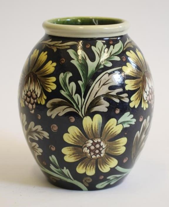 A BURMANTOFTS "FAIENCE" PERSIAN VASE Image