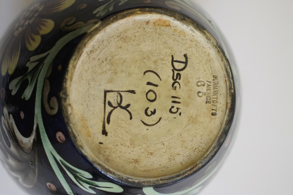 A BURMANTOFTS "FAIENCE" PERSIAN VASE Image