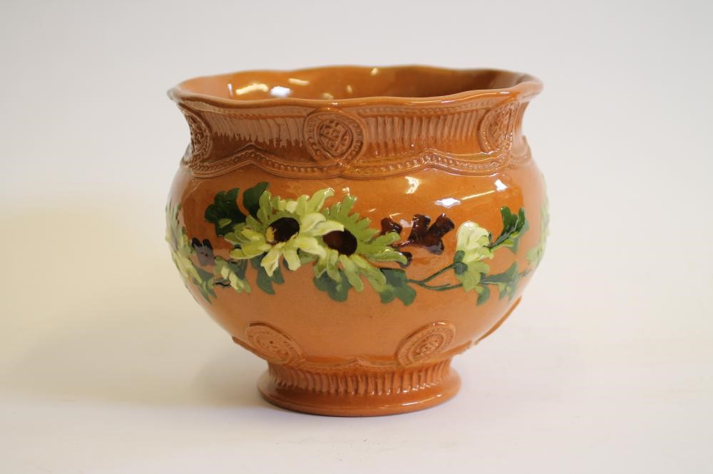 A BURMANTOFTS "FAIENCE" JARDINIERE Image