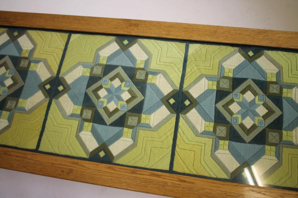 AN OAK COFFEE TABLE by Malcolm Pipes "Foxman" Image