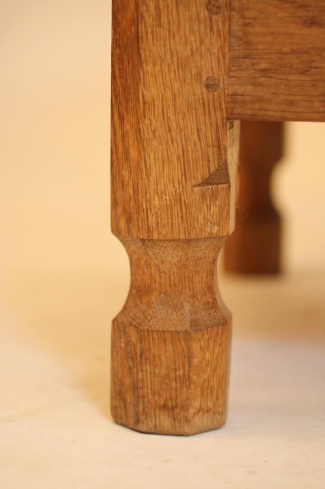 AN ADZED OAK CHEST by Robert "Mouseman" Thompson Image