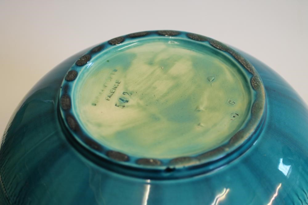 A LARGE BURMANTOFTS "FAIENCE" JARDINIERE Image